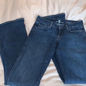 7 For All Mankind “A Pocket” bootcut jeans